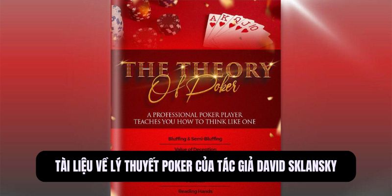 Tài liệu về Lý Thuyết Poker của tác giả David Sklansky